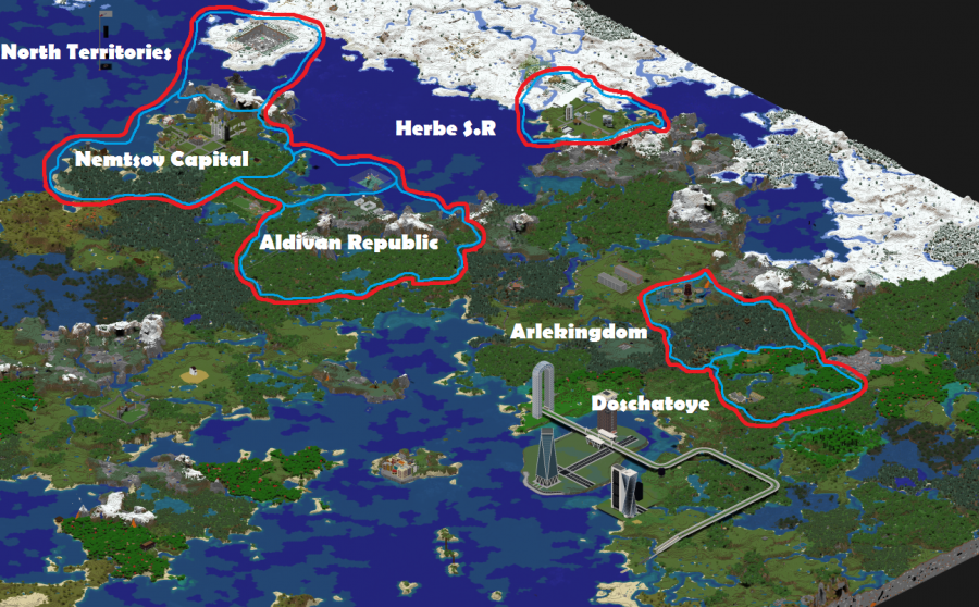 Map of Belrunia